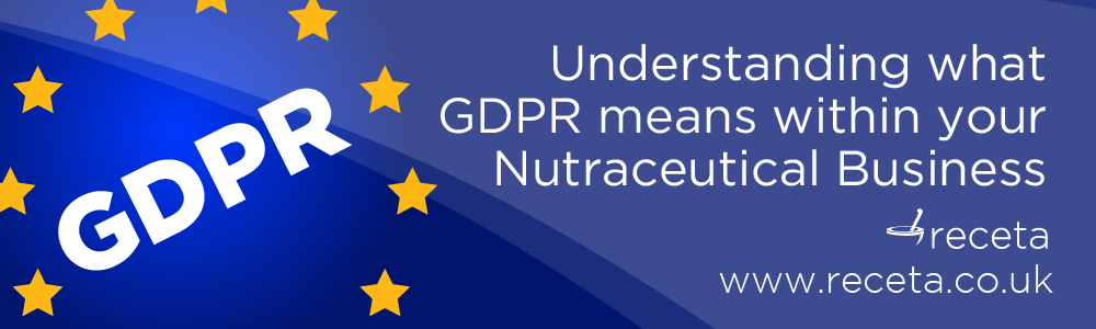 GDPR for Nutraceuticals